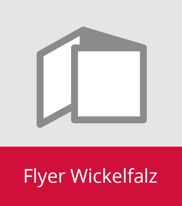 Flyer Wickelfalz