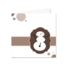 Christmas card «Snowman»